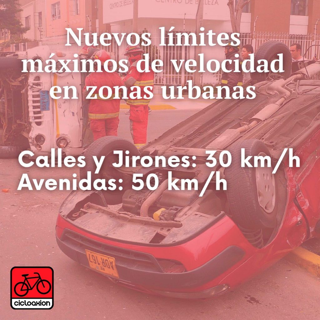 Reducción de los límites máximos de velocidad en zonas urbanas Reducción de los límites máximos de velocidad en zonas urbanas