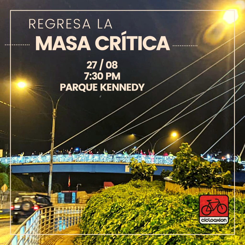 Masa Crítica – Agosto 2021